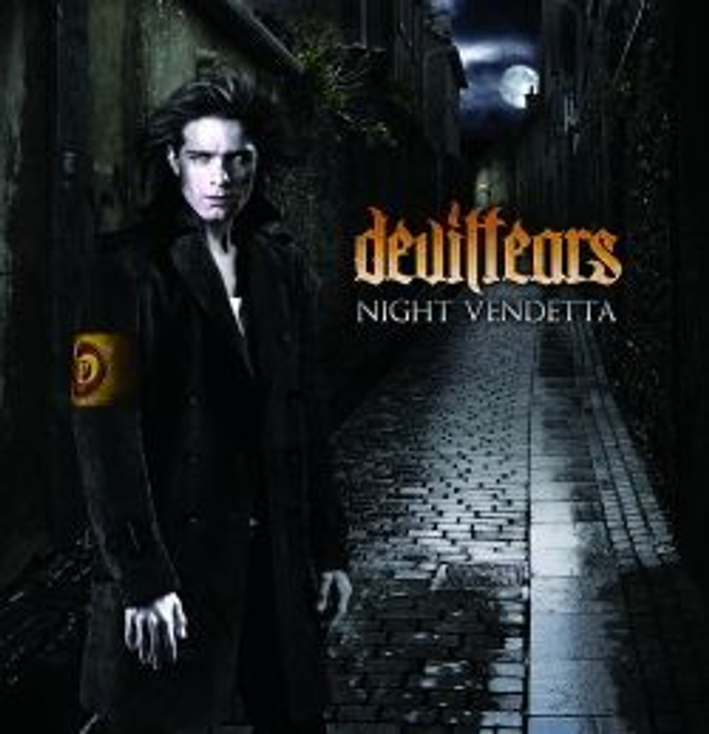 DEVILTEARS - NIGHT VENDETTA, 2010, gothic love metal, музыкальный компакт диск