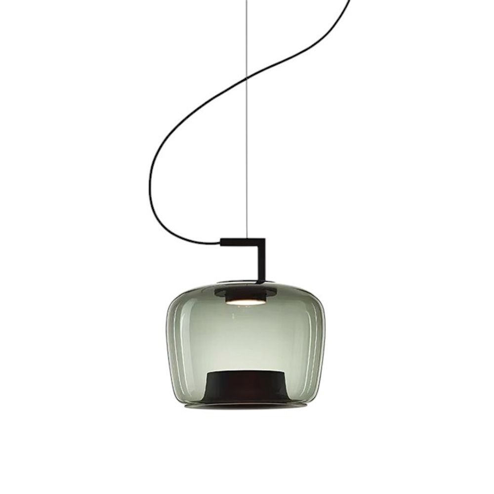 Подвесной светильник 8871P/B L black/light green