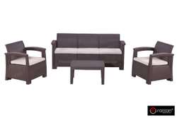 Комплект мебели Rattan Comfort 5, венге