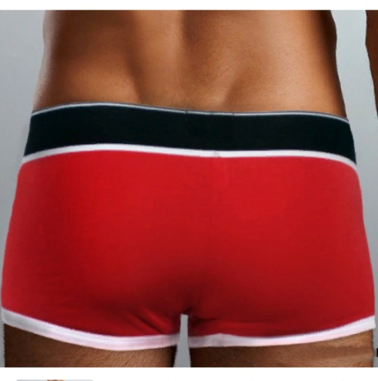 Мужские трусы боксеры красные Diesel