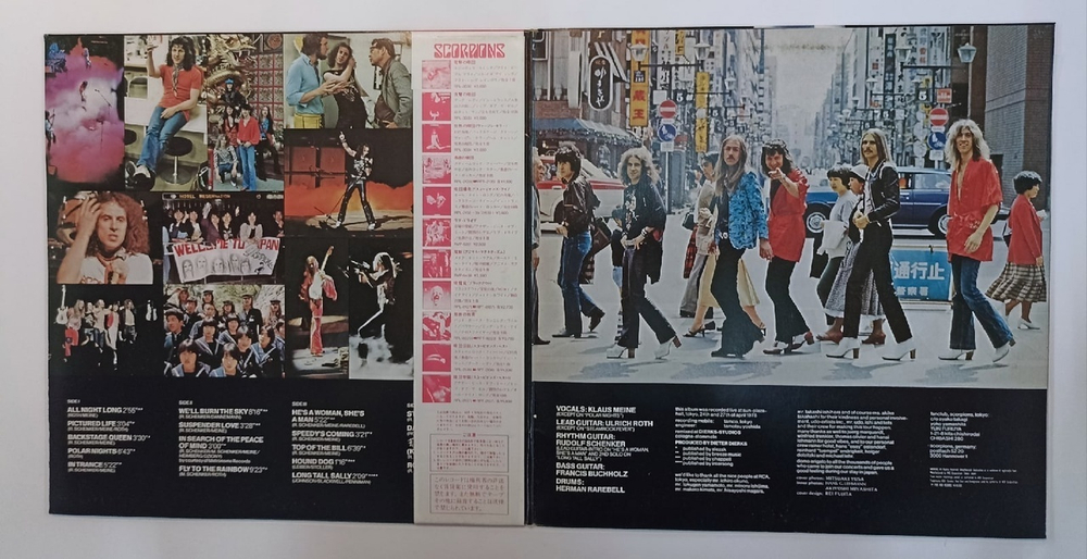 Scorpions Tokyo Tapes 2LP (Japan 1985)