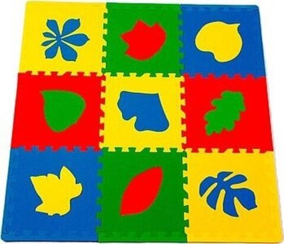 Набор мягких плиток разной тематики 33х33х9