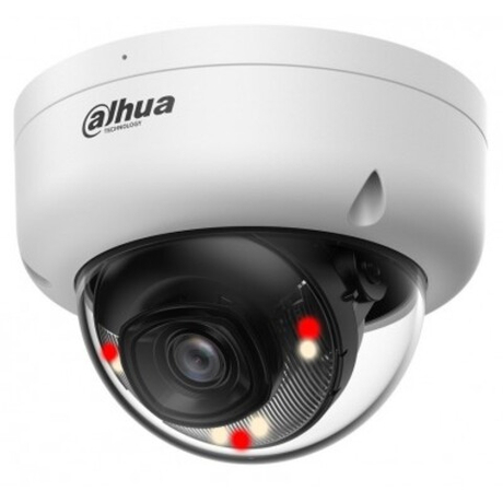 DH-IPC-HDBW1239E1P-A-IL-0280B-S7 Уличная купольная IP-видеокамера с ИК-подсветкой до 30м и LED-подсветкой до 30м