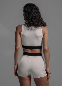 Бельевой комплект молочный: шорты+ топ