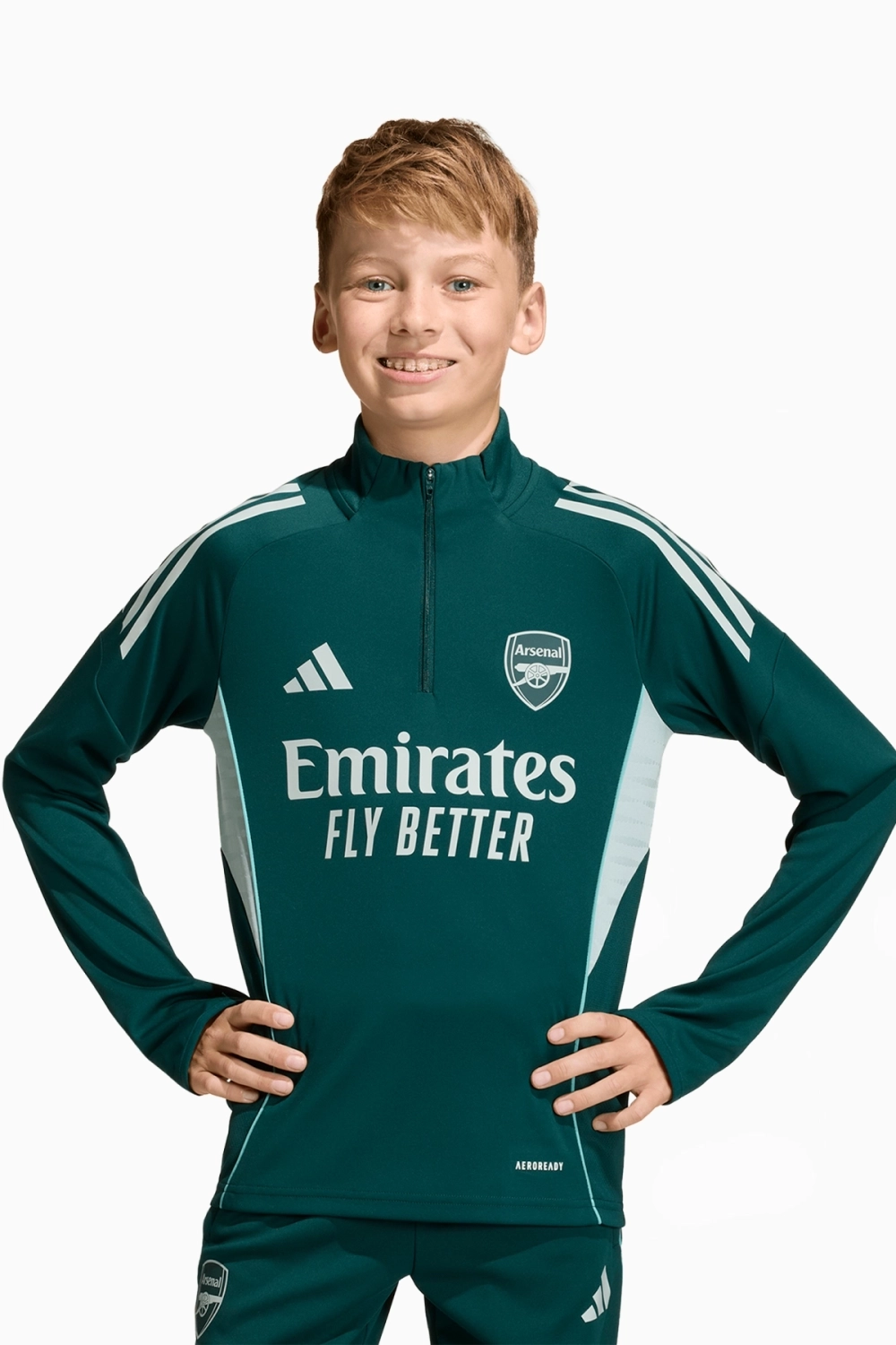 Кофта adidas Arsenal FC 25/26 Training Top Junior - зеленый