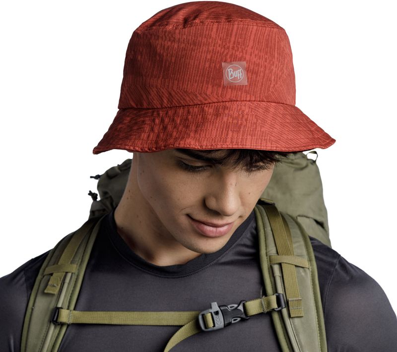 Панама ультралегкая Buff Trek Bucket Hat Keled Rusty Фото 3