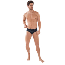 Мужские плавки черные Clever Moda BAHIA SWIMSUIT BRIEF 089111