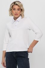 Поло Тренди НЬЮ (белое) Б14642-10М LT Collection