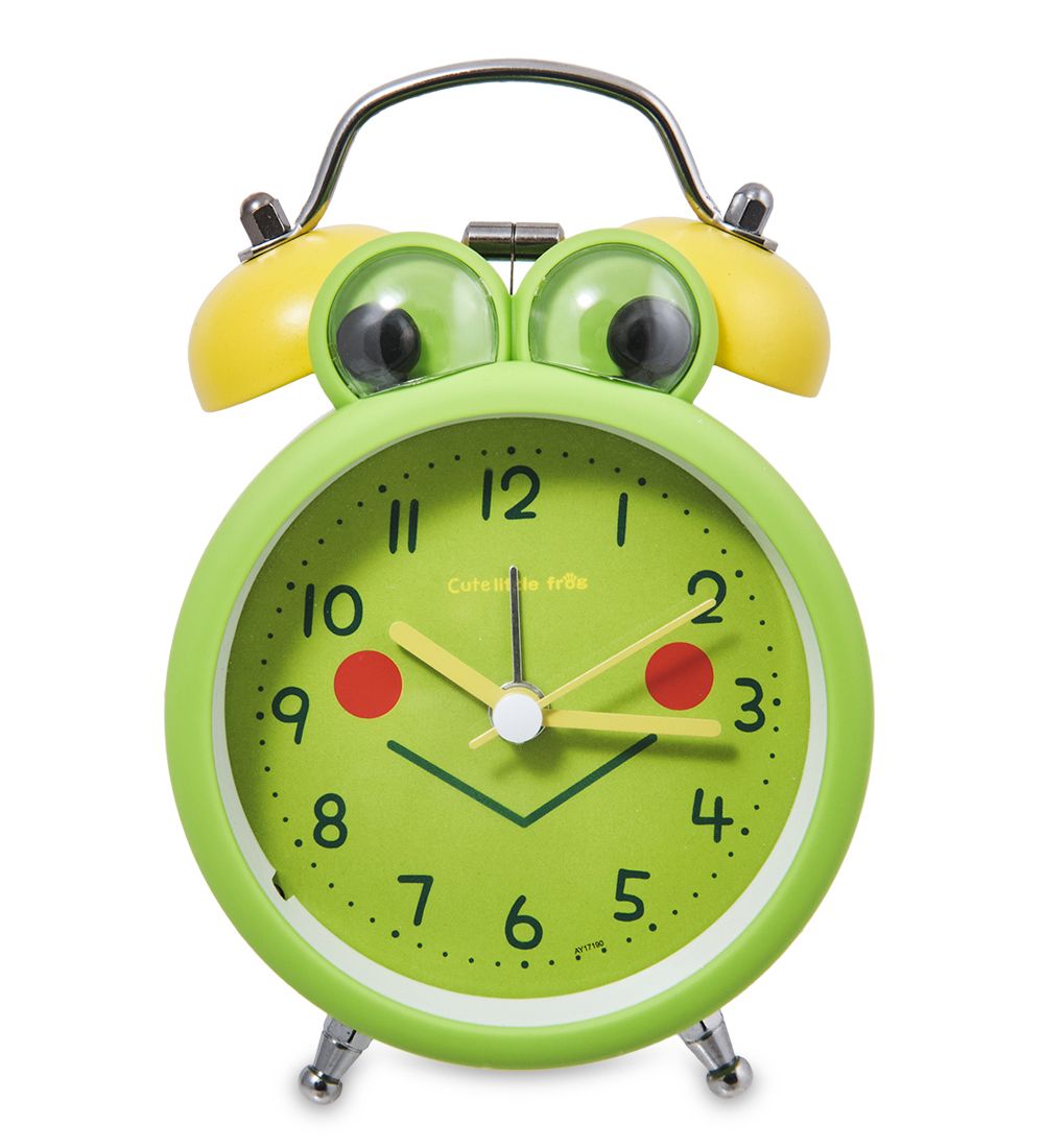 GAEM Art CL-07/1 Будильник «Лягушка» зеленый