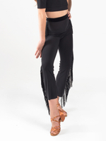 Брюки Мария для танцев с бахромой