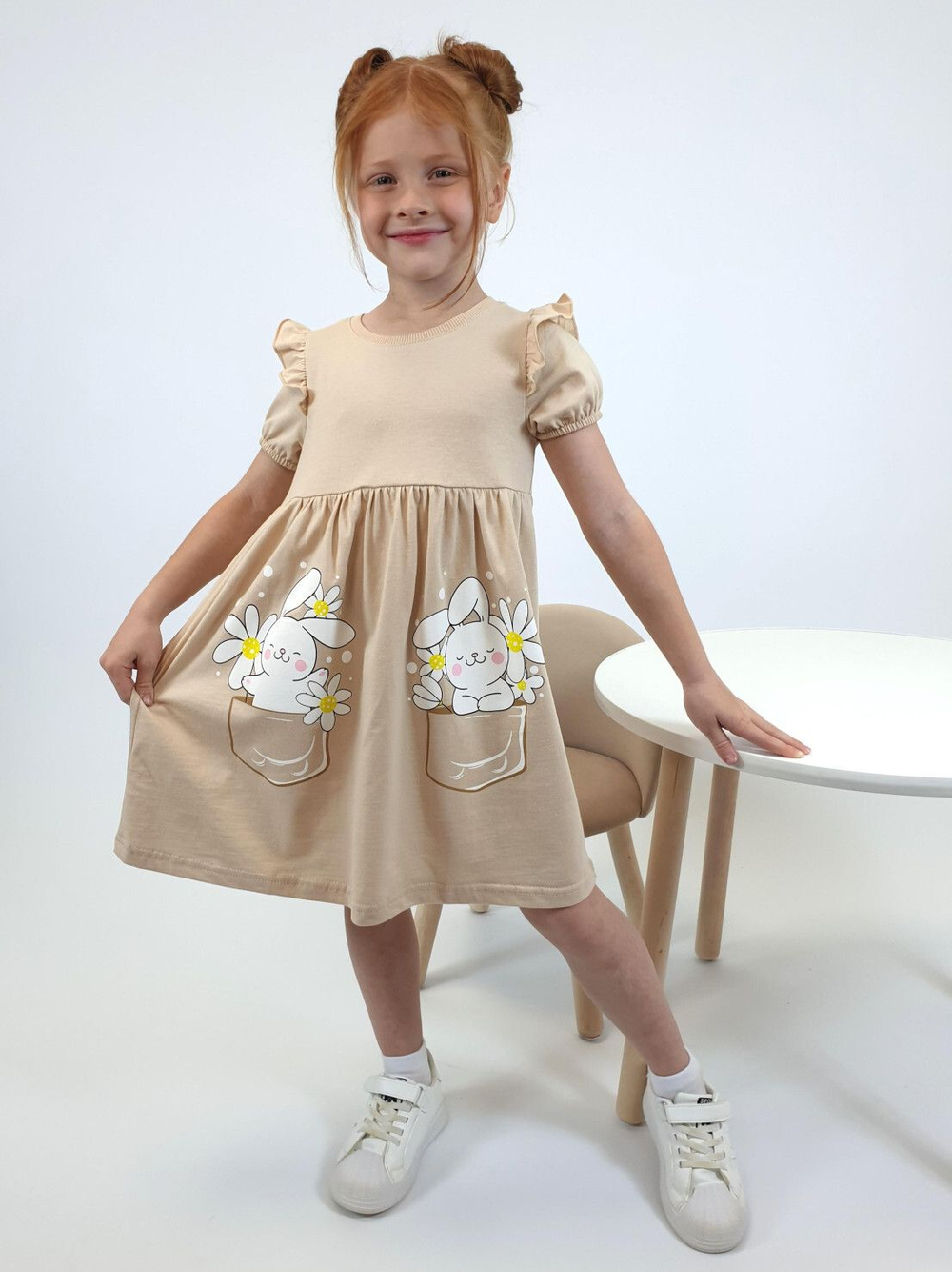 11-233-8 Платье для девочки Luneva