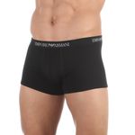 Набор мужских трусов боксеров 2в1 черный Emporio Armani 111613_CC722 07320