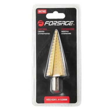 Сверло ступенчатое Forsage (4-32мм) F-44740