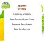 Огурец, отдушка для свечей и мыла