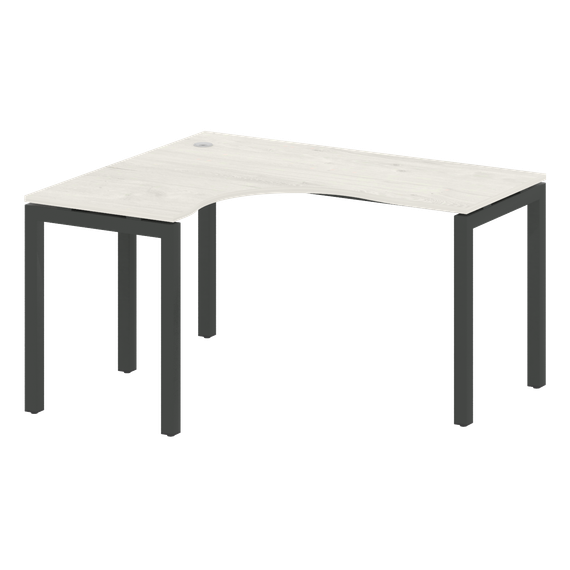 Метал Систем Куатро Стол криволинейный левый на П-образном м/к 50БП.СА-3 (L)