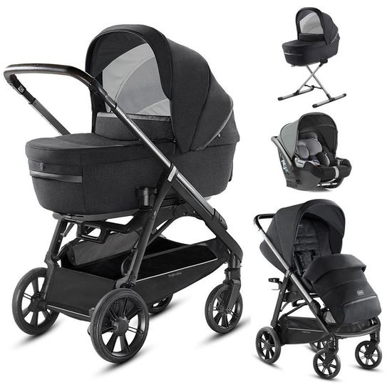 Коляска 4 в 1 Inglesina Aptica System Quattro Mystic Black