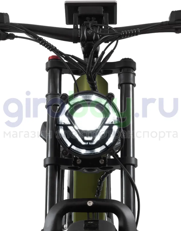 Электровелосипед Yokamura Dyna 2500W (52V/30Ah) - Military Green фото №11
