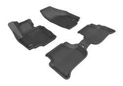 Коврики салона Sotra 3D Lux для Skoda Yeti 2009- черные. Артикул ST 74-00483