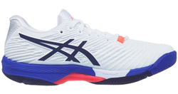 Женские Кроссовки теннисные Asics Solution Speed FF 2 - white/peacoat