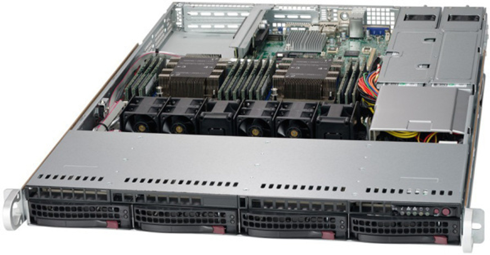 Серверная платформа 1U Supermicro SYS-6019P-WTR