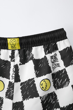 ZARA ПЛАВКИ SMILEYWORLD ®, ЧЕРНЫЙ/ЖЕЛТЫЙ
