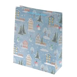 GAEM Пакет подарочный (бумага 210г/м2, блок 12шт), L31 W12 H40 см, 4в.