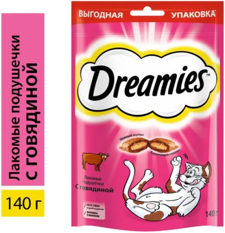 Dreamies 140г.*12 с Говядиной