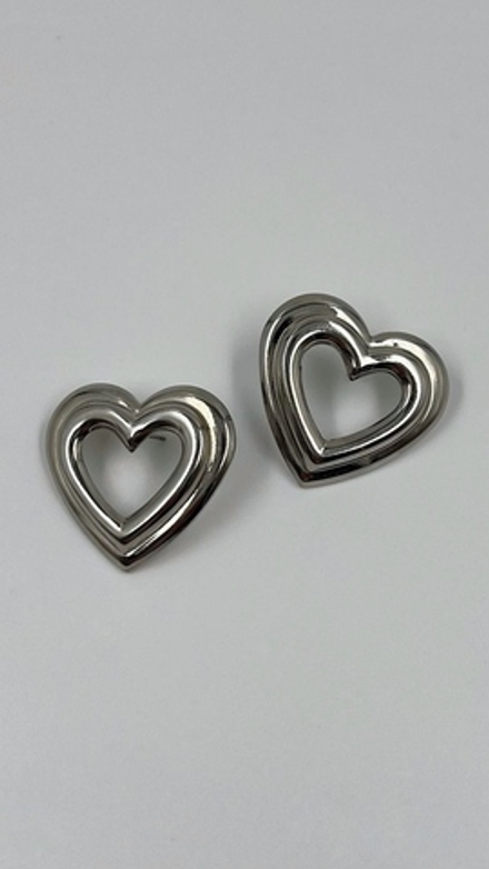 Серьги Сердца Avon