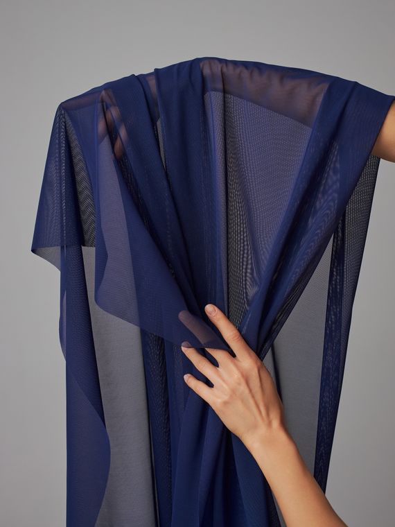 Сетка эластичная Lauma оптом, арт. 556, темно-синий 061