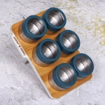 Набор емкостей для специй «O'lala» 6шт на подставке 23*16см