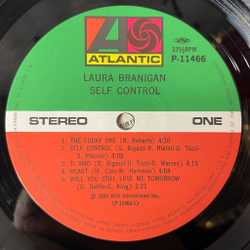 Винтажная виниловая пластинка LP Laura Branigan Self Control (Japan 1984) (Obi) Self Control