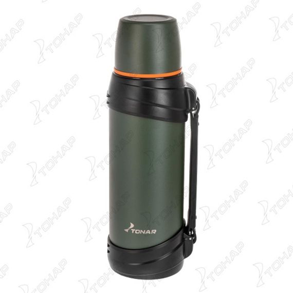 Термос (T-KD-938-2.5) 2500ML хаки (дополн.пласт.чашка, ручка) TONAR