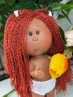 Кукла Nines виниловая 23см Little Mia Latina без одежды (3199WL8A2)