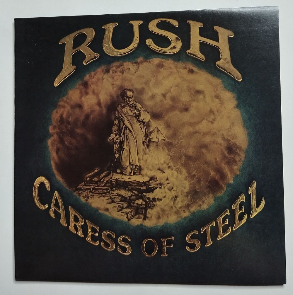 Винтажная виниловая пластинка LP Rush Caress Of Steel (USA 1975)