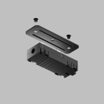 TR2101-BK Прямой соединитель для шинопровода SMART черный