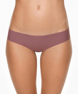 OYSHO Набор из 5 трусов чики из смесового полиамида с лазерной обработкой края, фиолетовый, коричневый