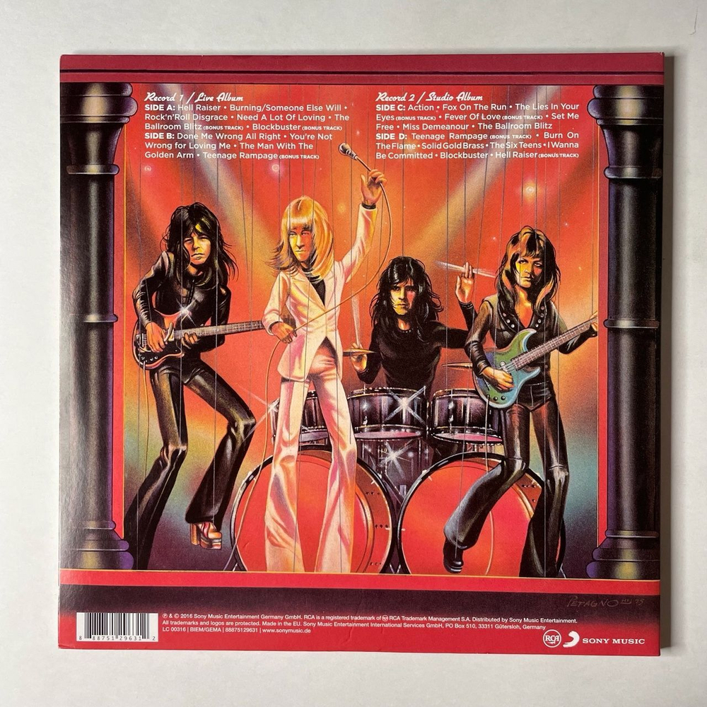 Винтажная виниловая пластинка LP Sweet Strung Up (Germany 2016) (Purple Vinyl) Fox On The Run