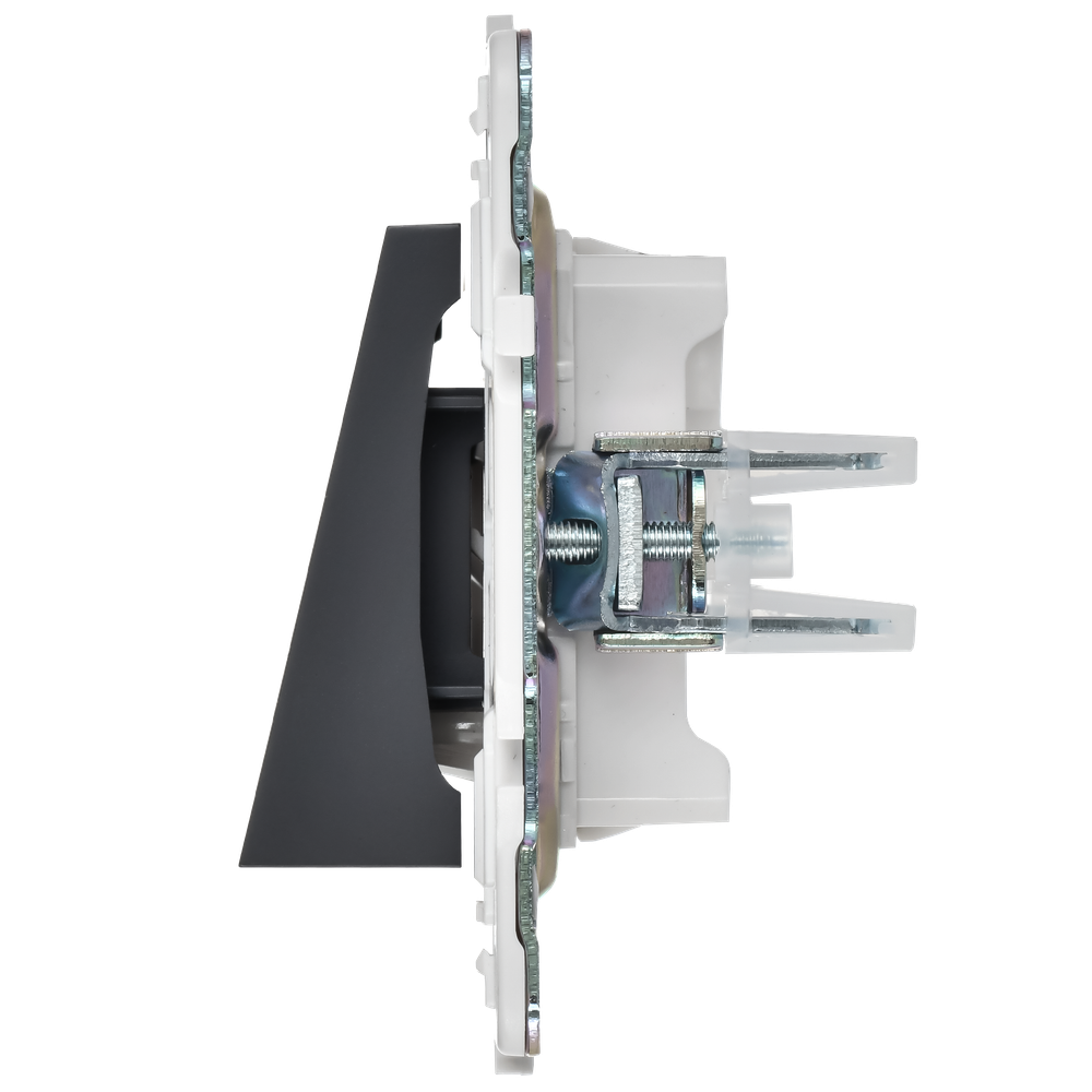 SKANDY Вывод кабеля SK-O01G графит IEK