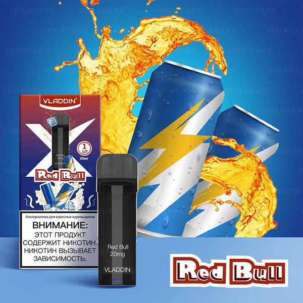 Купить Картридж Vladdin X-Refill - Red Bull 3.2ml (3шт)