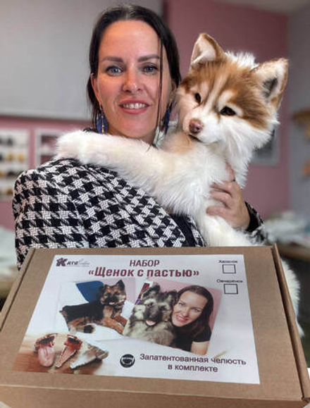 Набор для видеокурса "Щенок с пастью" (хасеныш)