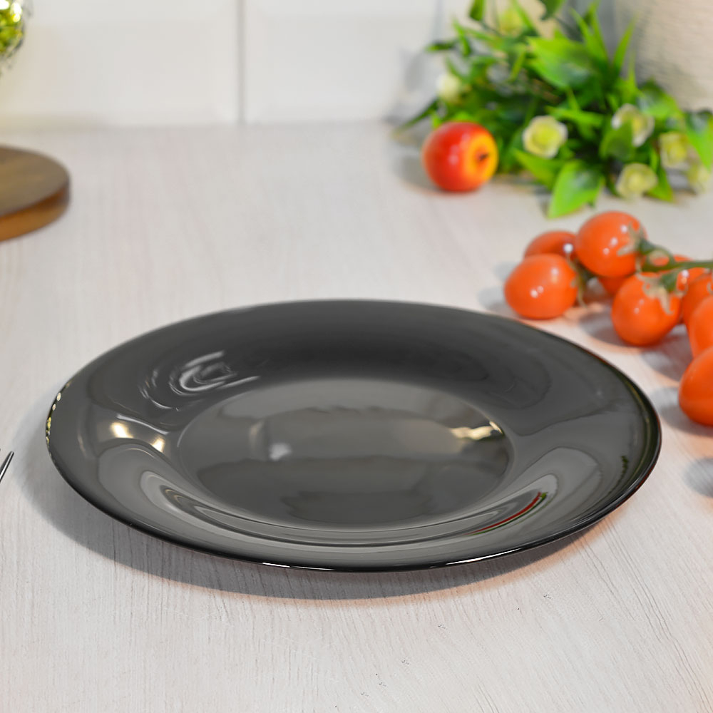 Тарелка обеденная 23см Black