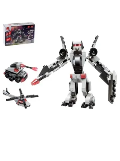 Конструктор-робот «Разведчик», 152 детали, 3 варианта сборки