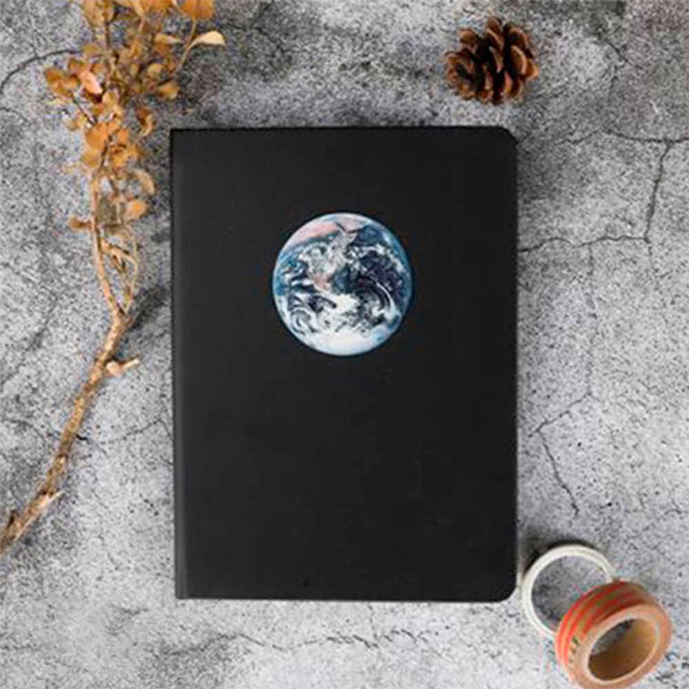 Блокнот из черной бумаги EARTH (65301)