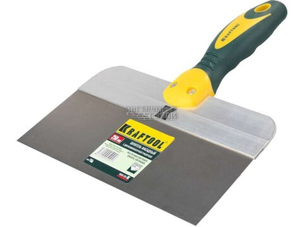 Шпатель KRAFTOOL фасадный сдвухкомпонентной ручкой нержавеющее полотно, 400мм