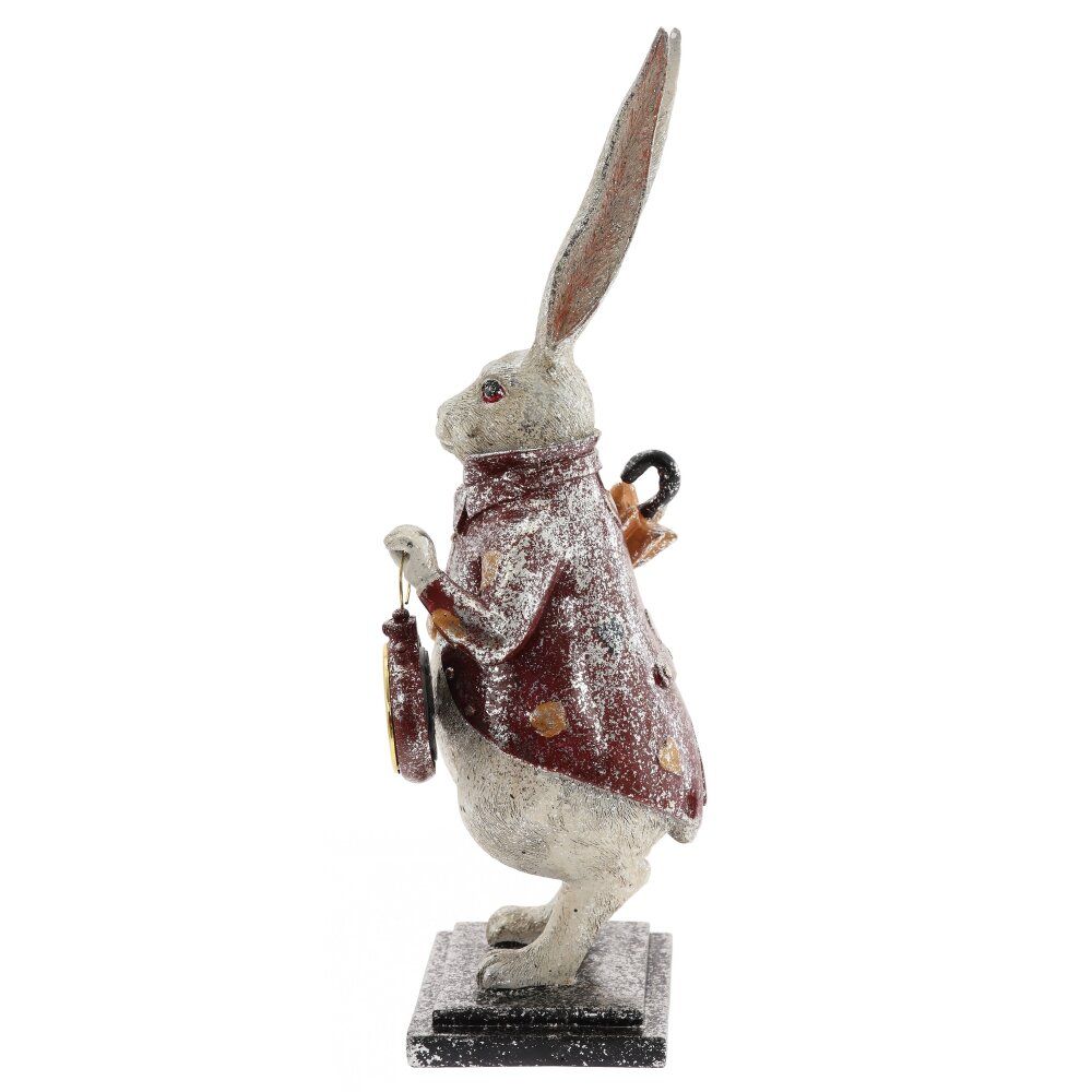 GAEM Фигурка декоративная "Кролик" с часами (LR44x1), L15 W12 H37,5 см