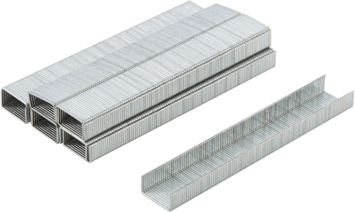 31371М Скобы для степлера закаленные 11,3 мм х 0,7 мм (узкие тип 53) 6 мм ,1000 шт