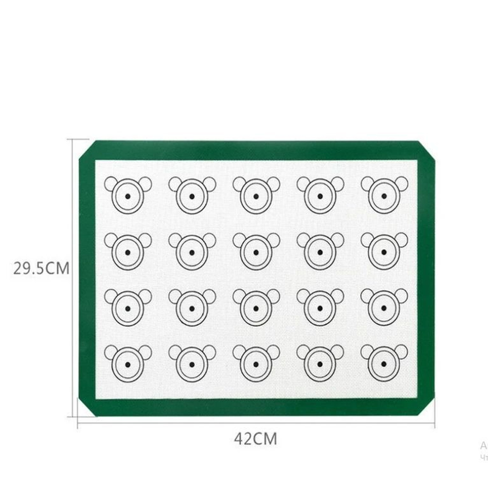 Коврик армированный с разметкой для Макаронс,42x29,5см