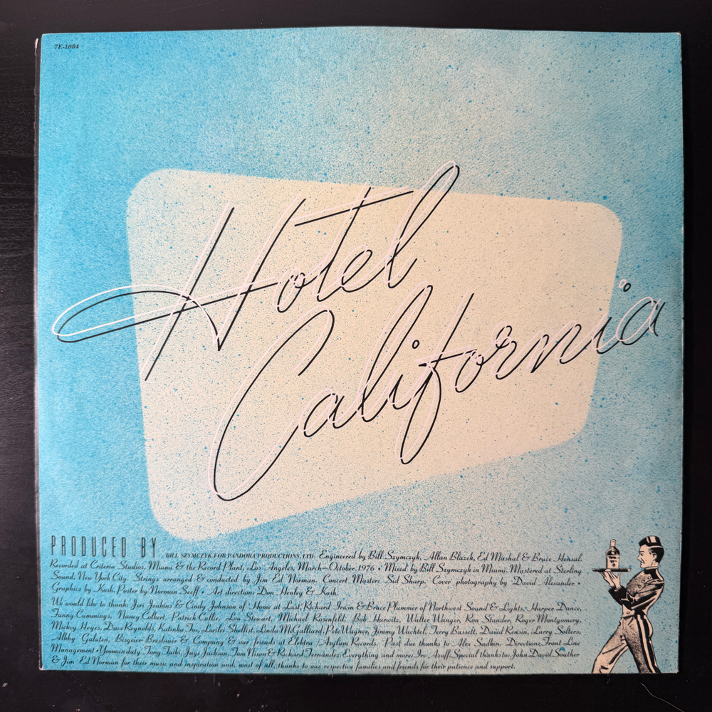 Eagles ‎– Hotel California (США 1976г.) Т