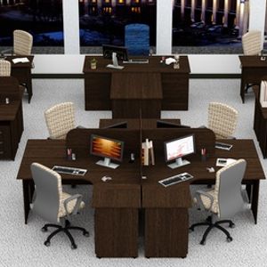 Офисная мебель Стандарт-Pro венге