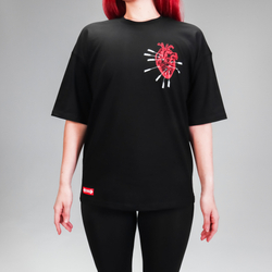 Футболка “СЕРДЦЕ ” OVERSIZE